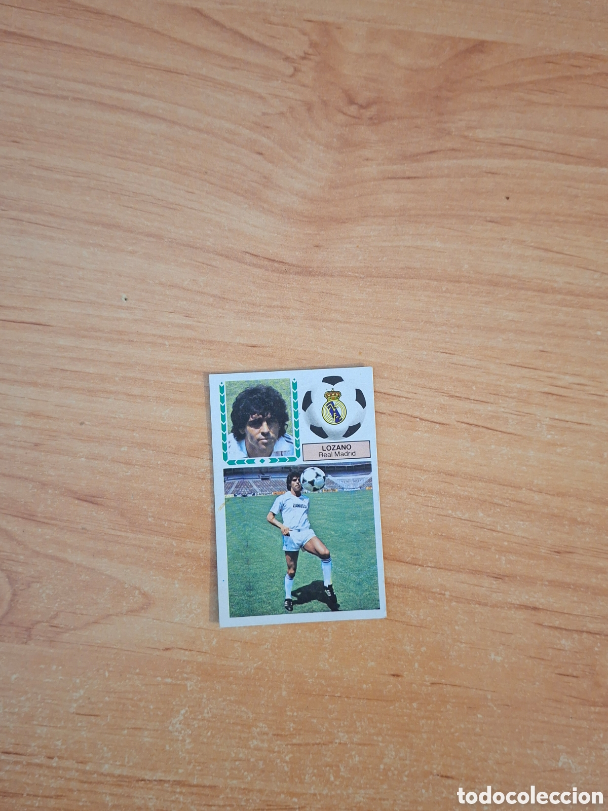 Cartes &agrave; collectionner de Football: Este 83 84 lozano Madrid 13 fichaje despegado ver fotos