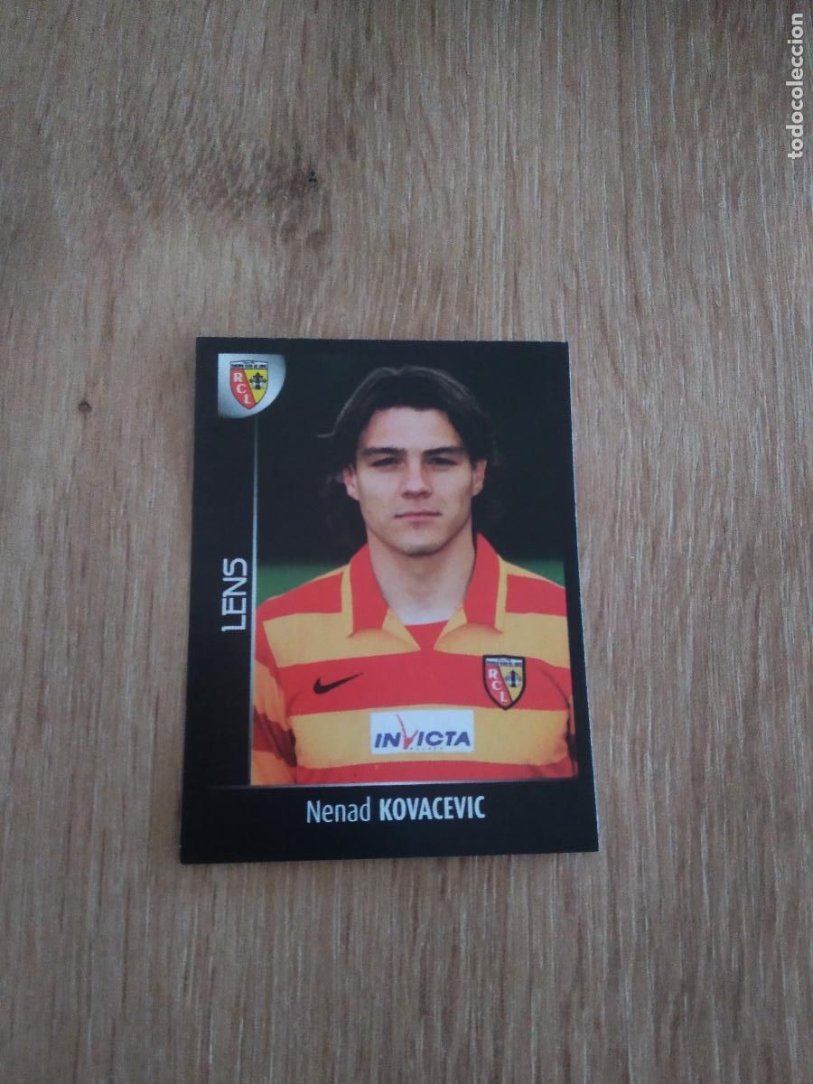 Fu&szlig;ball-Sticker: 122 NENAD KOVACEVIC LENS CROMO FUTBOL PANINI FOOT LIGUE 1 2007-2008 LIGA FRANCIA 07-08