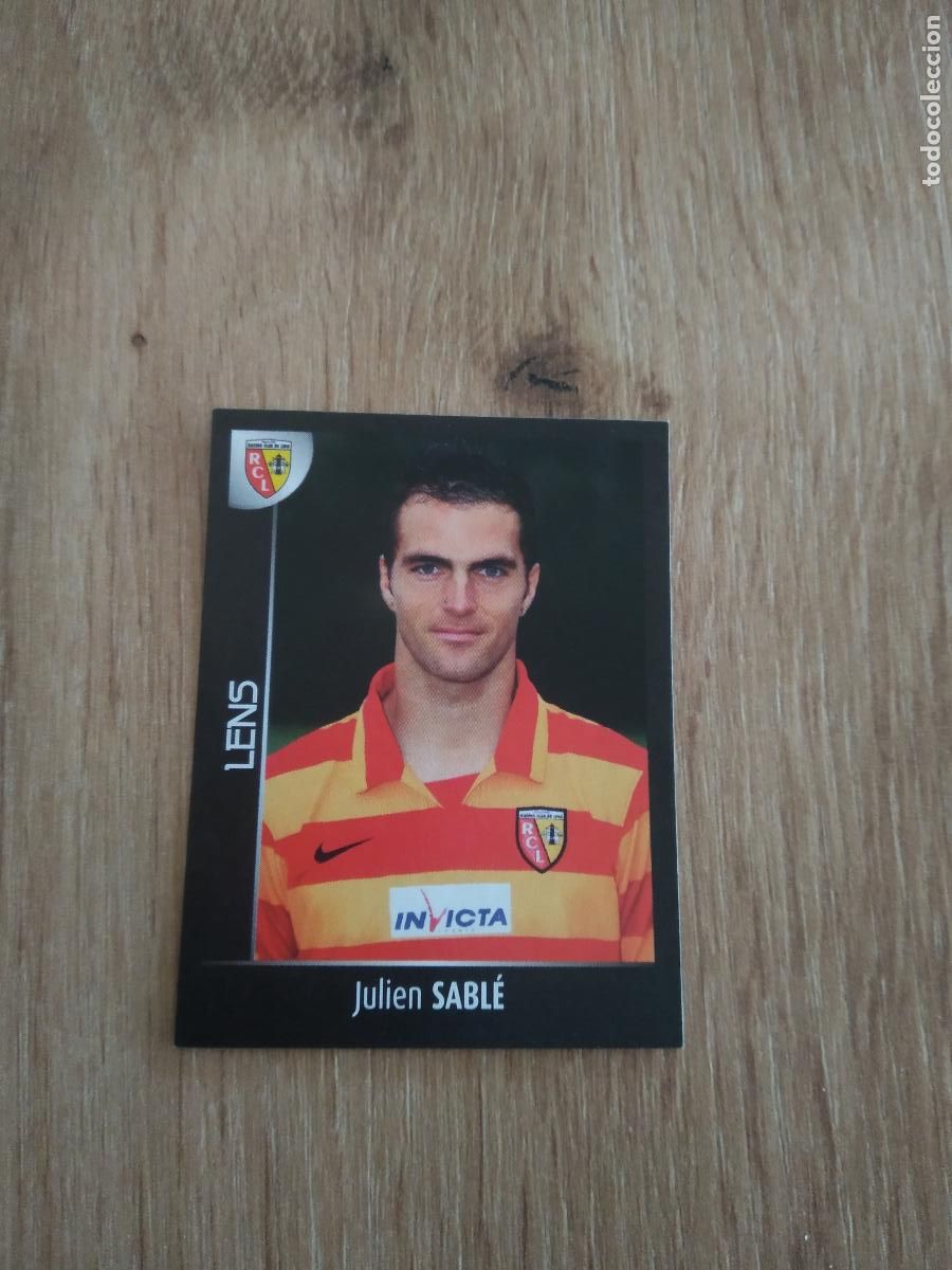 Cromos de F&uacute;tbol: 126 JULIEN SABLE LENS CROMO FUTBOL PANINI FOOT LIGUE 1 2007-2008 LIGA FRANCIA 07-08