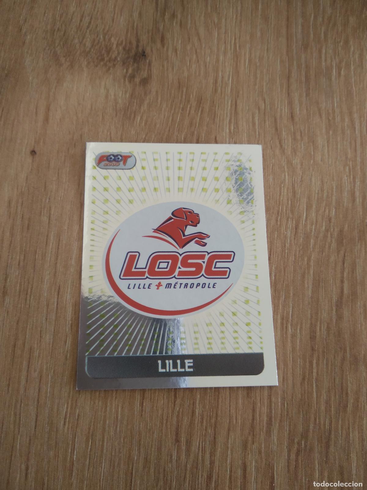 Figurine di Calcio: 131 ESCUDO LOSC LILLE CROMO FUTBOL PANINI FOOT LIGUE 1 2007-2008 LIGA FRANCIA 07-08