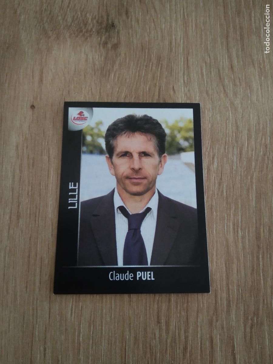 Figurine di Calcio: 134 CLAUDE PUEL LOSC LILLE CROMO FUTBOL PANINI FOOT LIGUE 1 2007-2008 LIGA FRANCIA 07-08