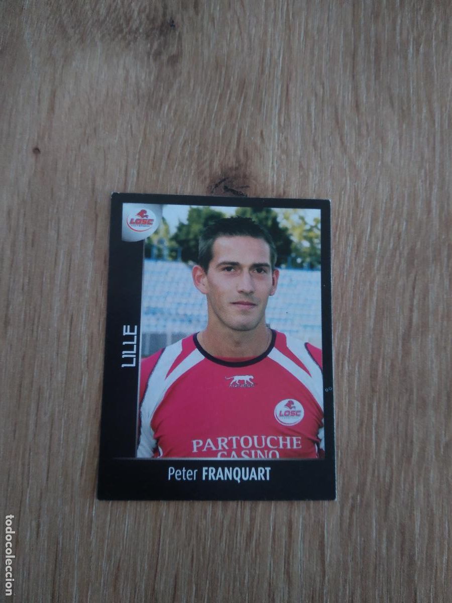 Figurine di Calcio: 140 PETER FRANQUART LOSC LILLE CROMO FUTBOL PANINI FOOT LIGUE 1 2007-2008 LIGA FRANCIA 07-08