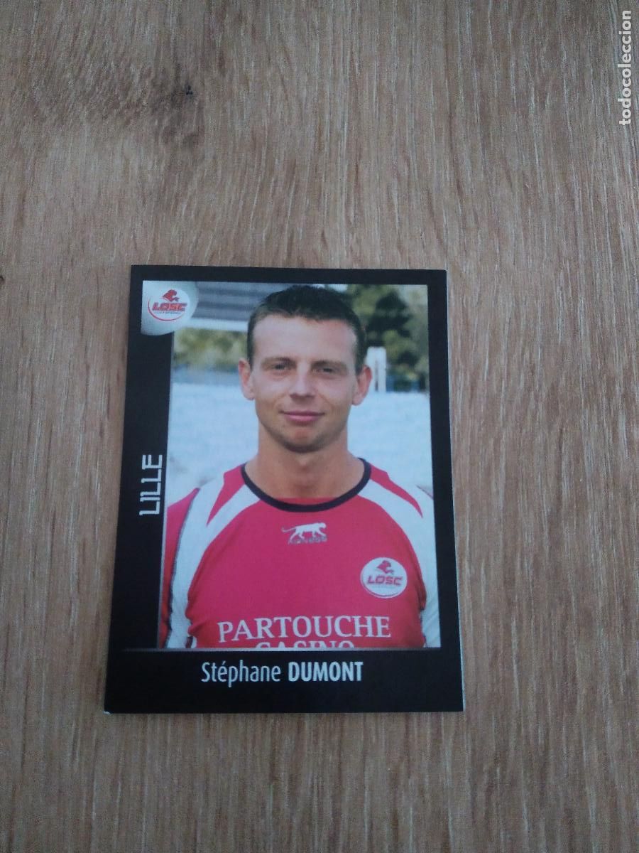 Cromos de F&uacute;tbol: 147 STEPHANE DUMONT LOSC LILLE CROMO FUTBOL PANINI FOOT LIGUE 1 2007-2008 LIGA FRANCIA 07-08