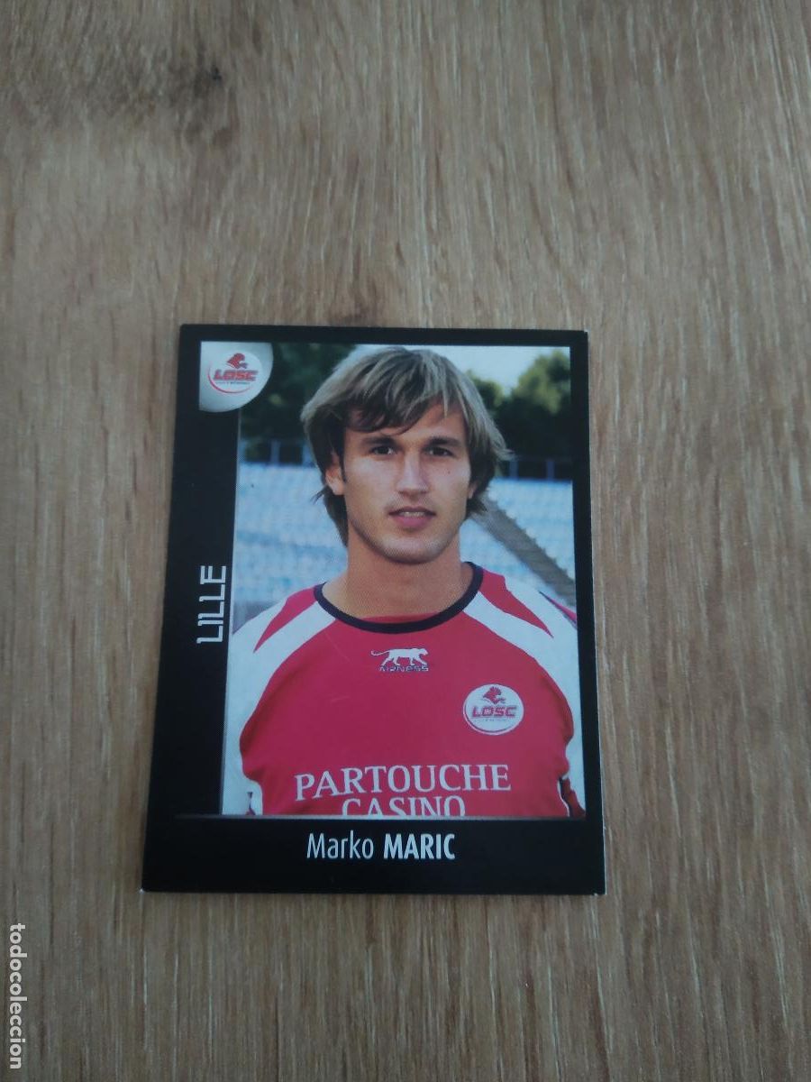 Cromos de F&uacute;tbol: 149 MARKO MARIC LOSC LILLE CROMO FUTBOL PANINI FOOT LIGUE 1 2007-2008 LIGA FRANCIA 07-08