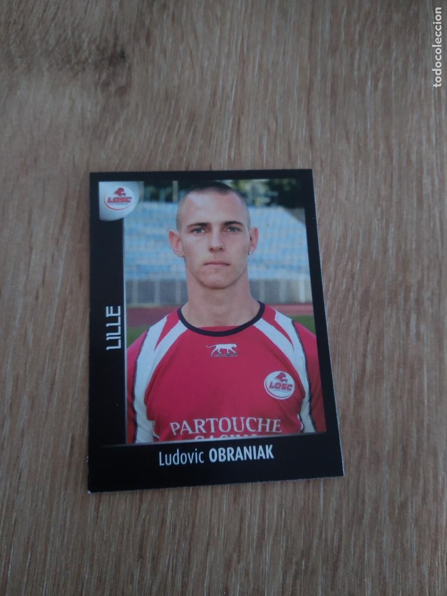 Cromos de F&uacute;tbol: 150 LUDOVIC OBRANIAK LOSC LILLE CROMO FUTBOL PANINI FOOT LIGUE 1 2007-2008 LIGA FRANCIA 07-08