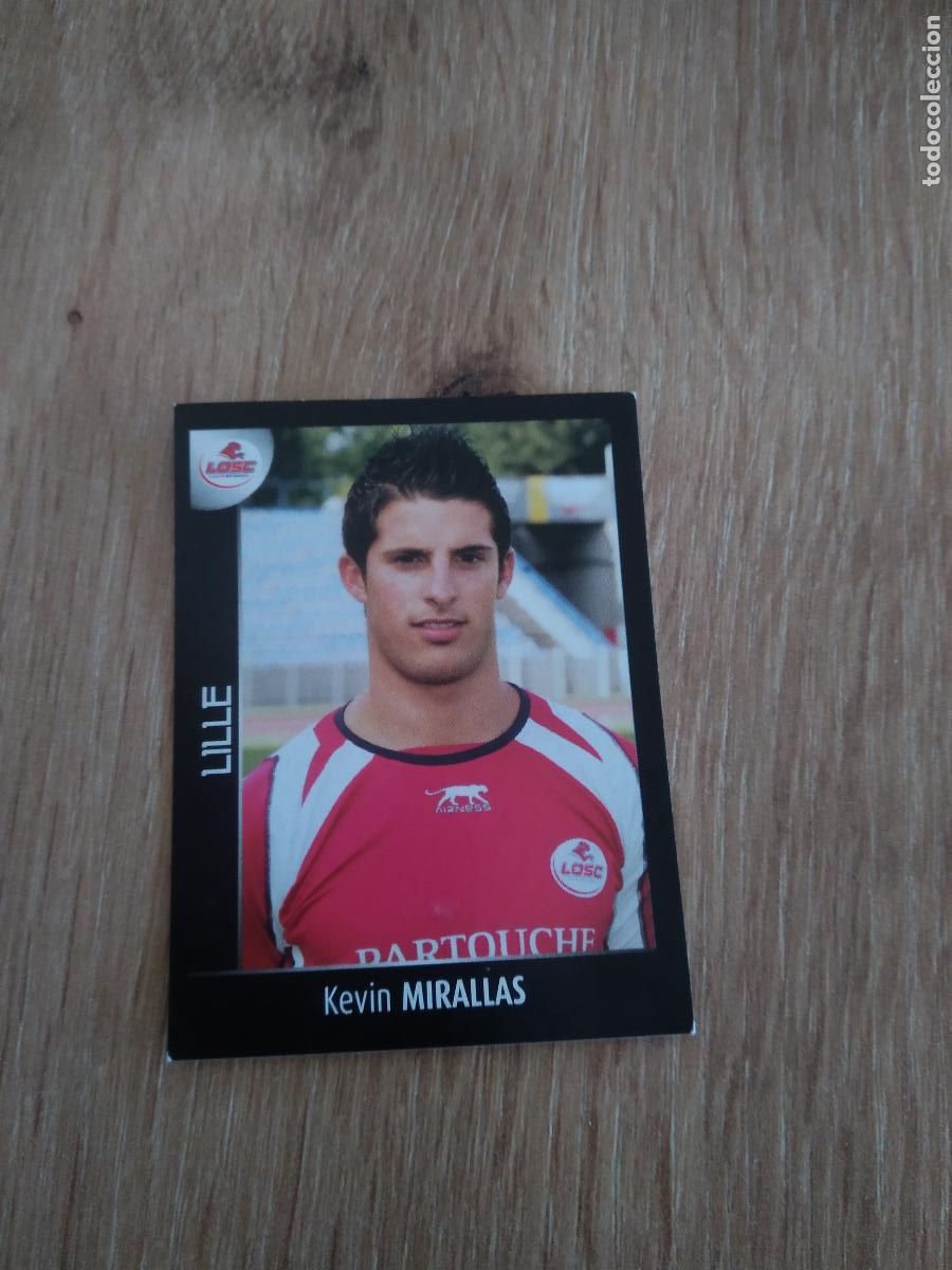 Cromos de F&uacute;tbol: 153 KEVIN MIRALLAS LOSC LILLE CROMO FUTBOL PANINI FOOT LIGUE 1 2007-2008 LIGA FRANCIA 07-08