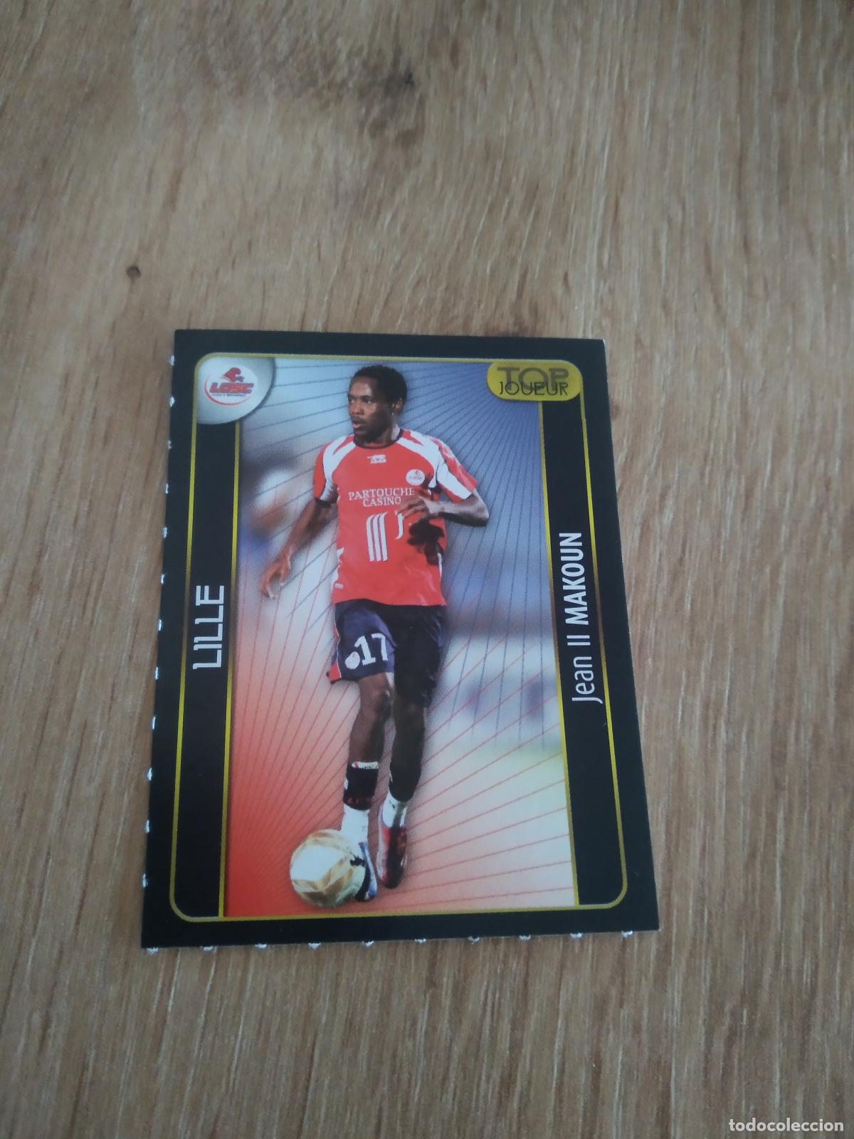 Cromos de F&uacute;tbol: 156 JEAN II MAKOUN LOSC LILLE CROMO FUTBOL PANINI FOOT LIGUE 1 2007-2008 LIGA FRANCIA 07-08