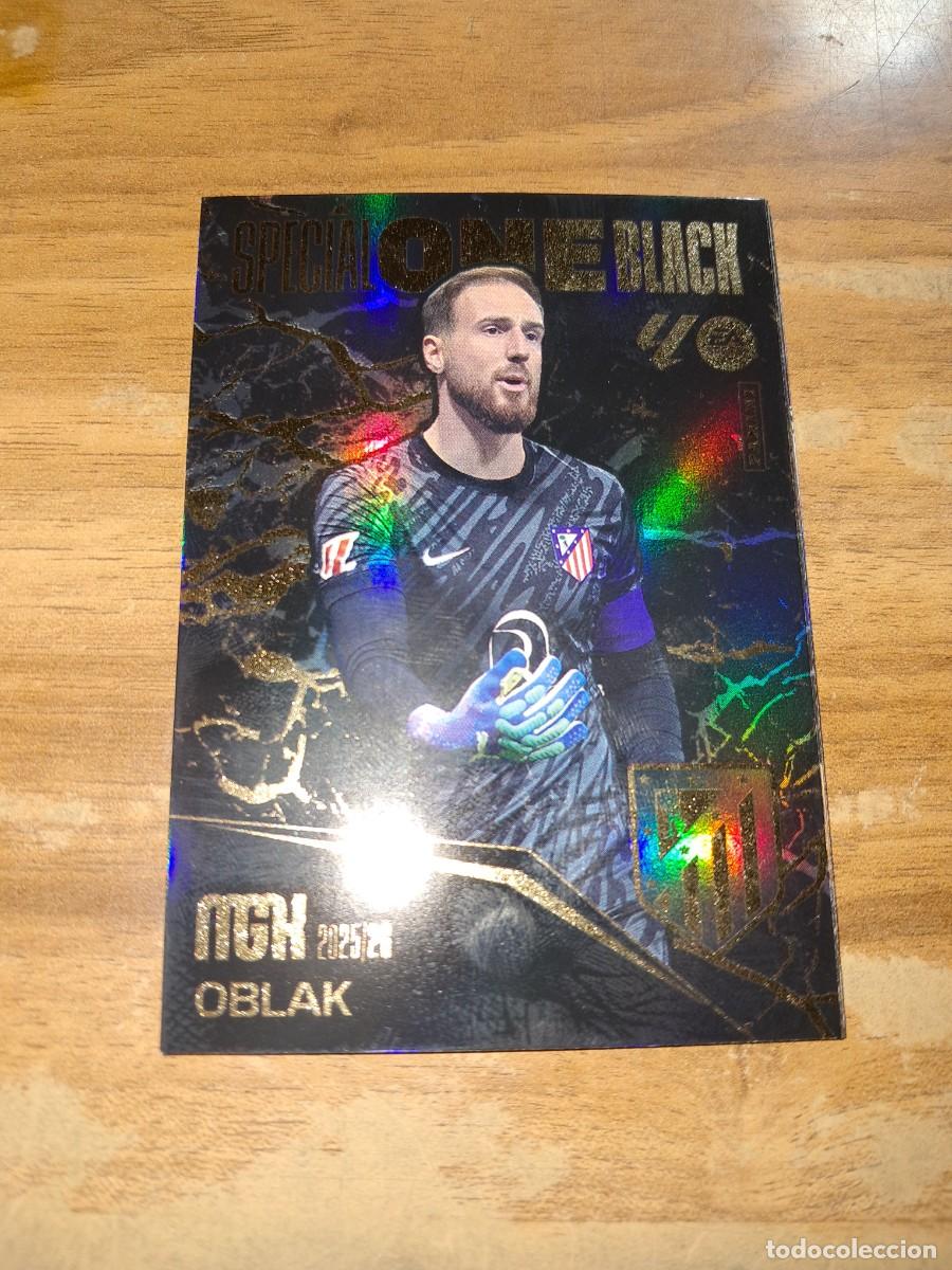 Cromos de F&uacute;tbol: CARD MEGACRACKS TEMPORADA 25/26: SPECIAL ONE BLACK OBLAK