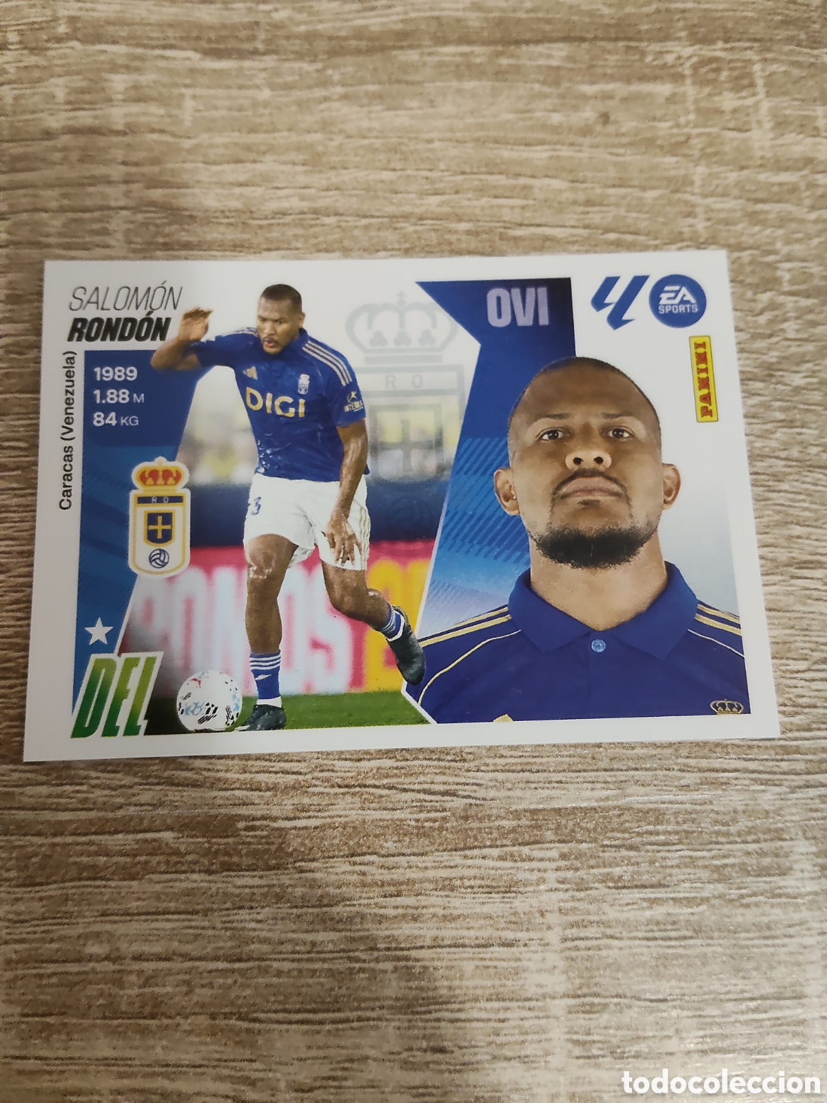 Cromos de F&uacute;tbol: Rond&oacute;n Real Oviedo fichaje 38 liga 2025 2026 25 26 ediciones este
