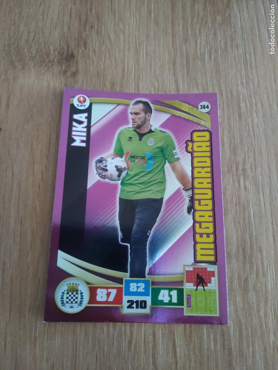 Cromos de F&uacute;tbol: 364 MIKA BOAVISTA CROMO FUTBOL PANINI LIGA NOS 2015-2016 ADRENALYN PORTUGAL 15-16