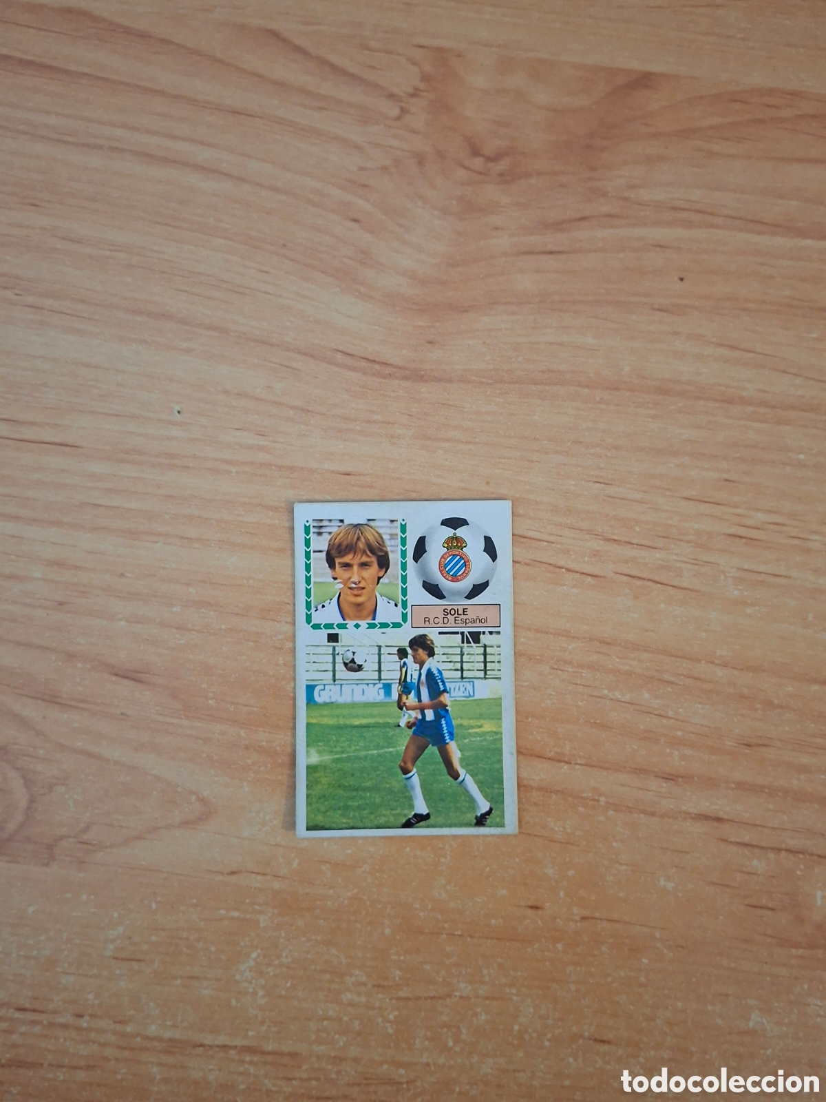 Cromos de F&uacute;tbol: Este 83 84 soler espa&ntilde;ol coloca despegado ver fotos