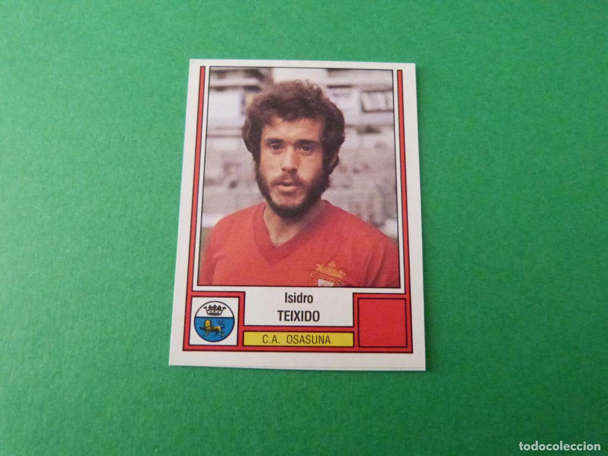 Cartes &agrave; collectionner de Football: CROMO FUTBOL TEIXIDO AT.OSASUNA RECORTADO N&ordm; 175 LIGA FUTBOL 83/1983 FIGURINE PANINI