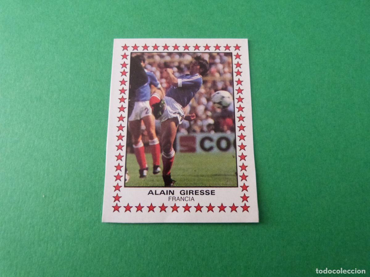 Cartes &agrave; collectionner de Football: CROMO FUTBOL GIRESSE FRANCIA RECORTADO N&ordm; 400 LIGA FUTBOL 83/1983 FIGURINE PANINI