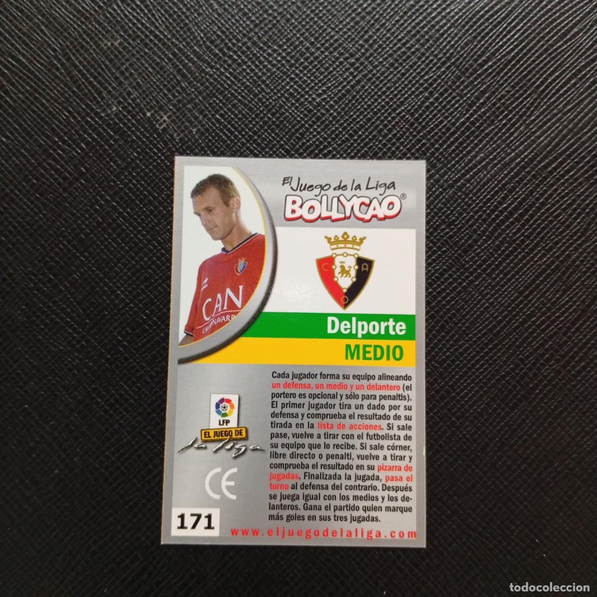 Cromos de F&uacute;tbol: 171 DELPORTE OSASUNA BOLLYCAO EL JUEGO DE LA LIGA 2004 2005 CROMO 04 05 - A35 PG379