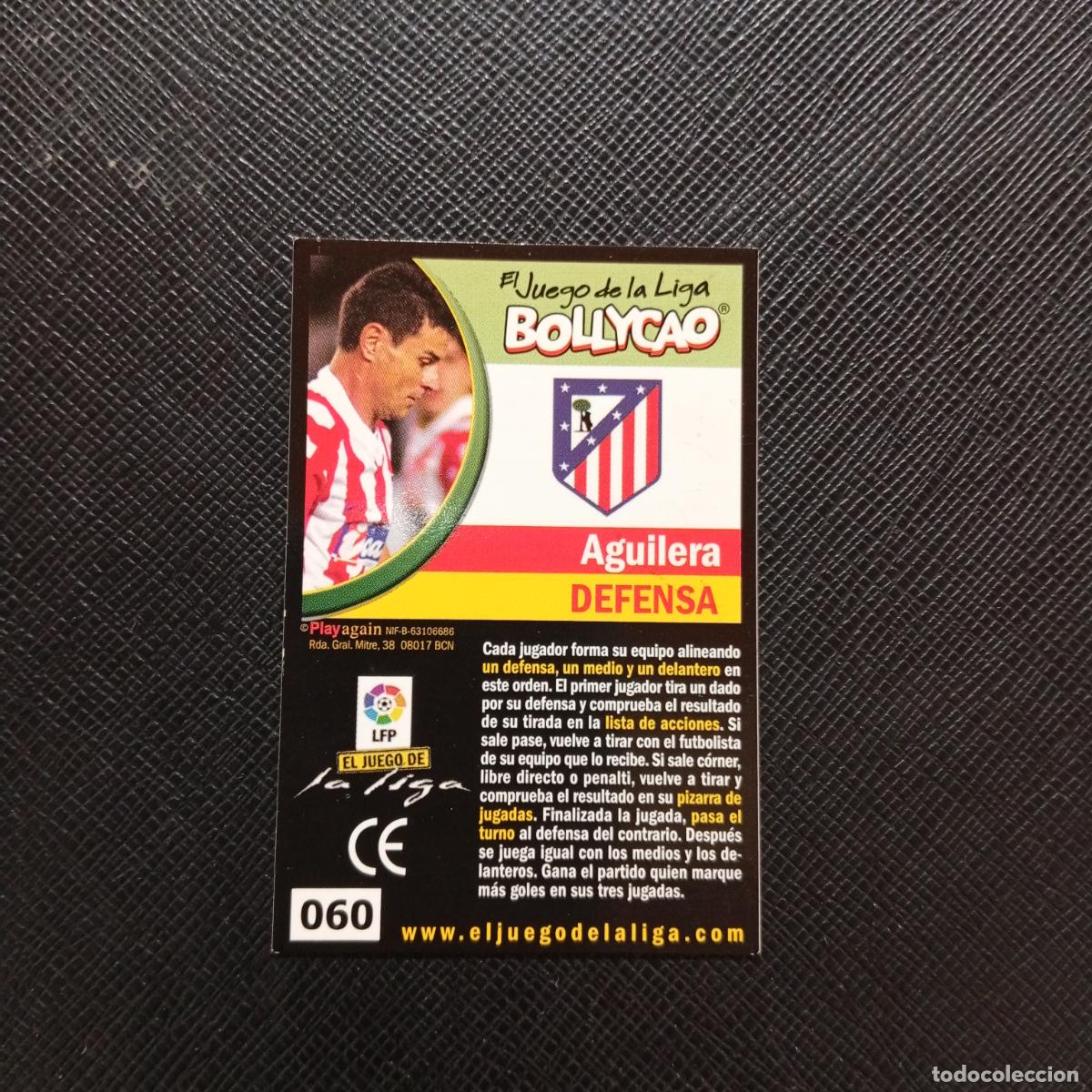 Cromos de F&uacute;tbol: 60 AGUILERA AT MADRID BOLLYCAO EL JUEGO DE LA LIGA 2004 2005 CROMO 04 05 - A35 PG388