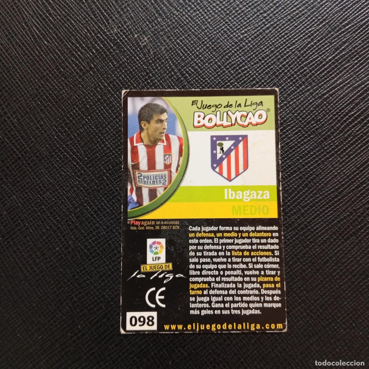 Cromos de F&uacute;tbol: 98 IBAGAZA AT MADRID BOLLYCAO EL JUEGO DE LA LIGA 2004 2005 CROMO 04 05 - A35 PG388