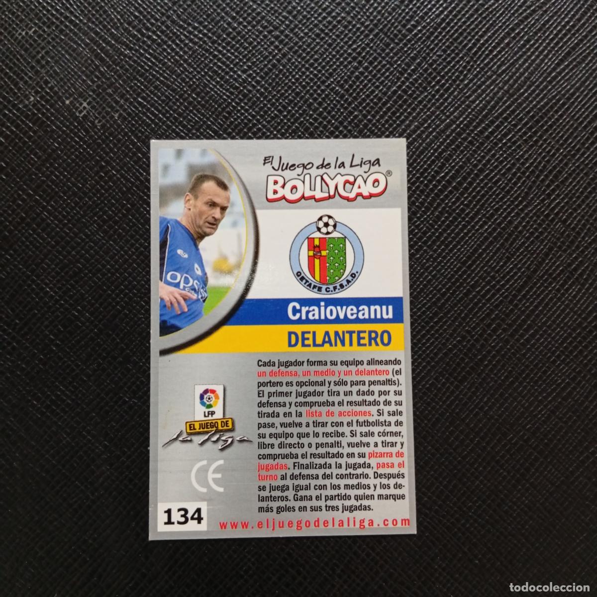 Football Stickers: 134 CRAIOVEANU GETAFE BOLLYCAO EL JUEGO DE LA LIGA 2004 2005 CROMO 04 05 - A35 PG388