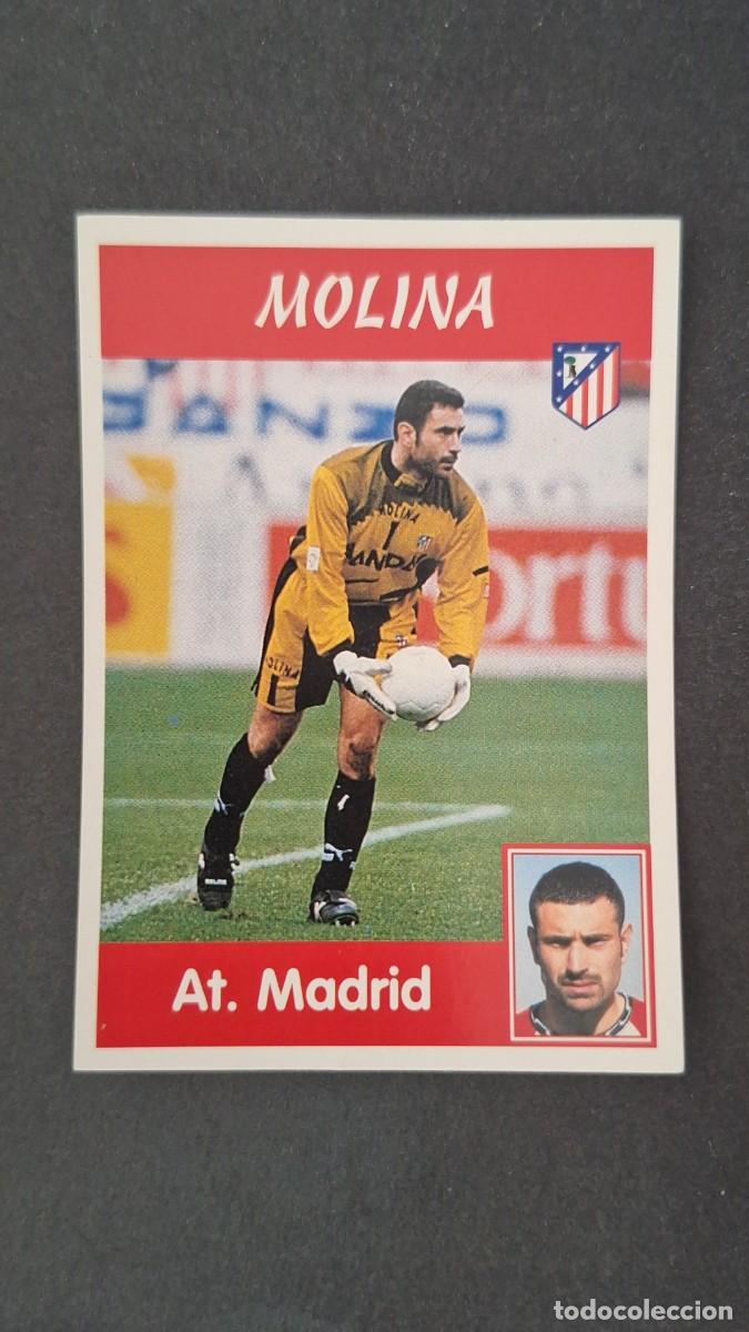 Fu&szlig;ball-Sticker: L2 MOLINA ATLETICO DE MADRID 65 PANINI LA LIGA 1997 1998 97 98 NUNCA PEGADO SIN PEGAR