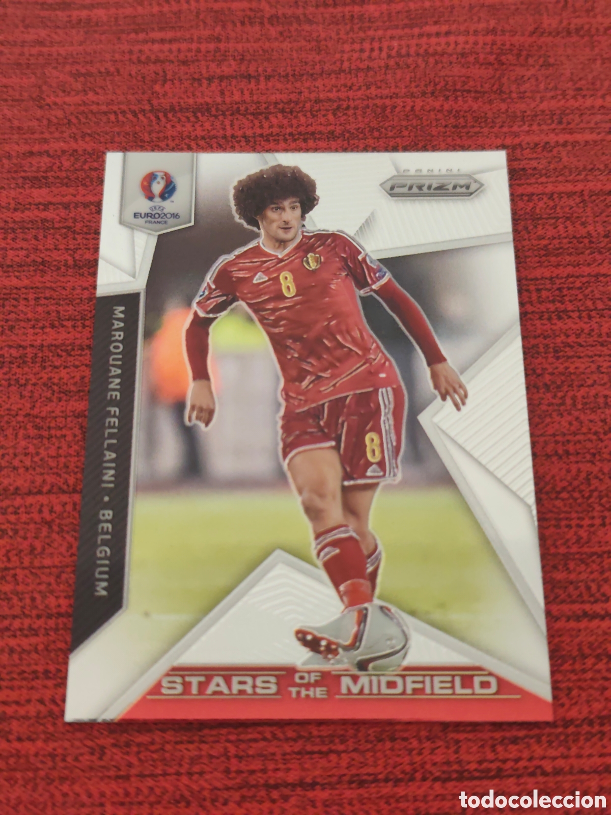 Fu&szlig;ball-Sticker: 20 FELLAINI B&Eacute;LGICA STARS OF THE MIDFIELD PRIZM EURO 2016 FRANCE