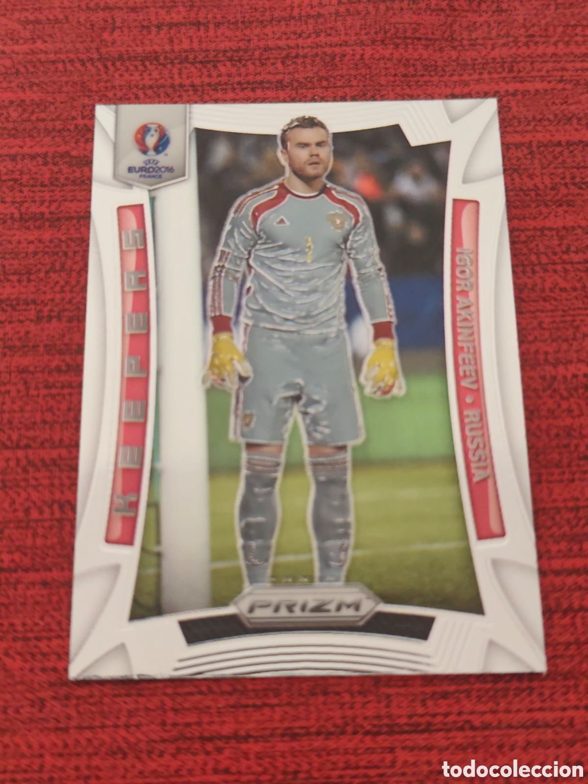 Cromos de F&uacute;tbol: 17 AKINFEEV RUSSIA KEEPERS PRIZM EURO 2016 FRANCE