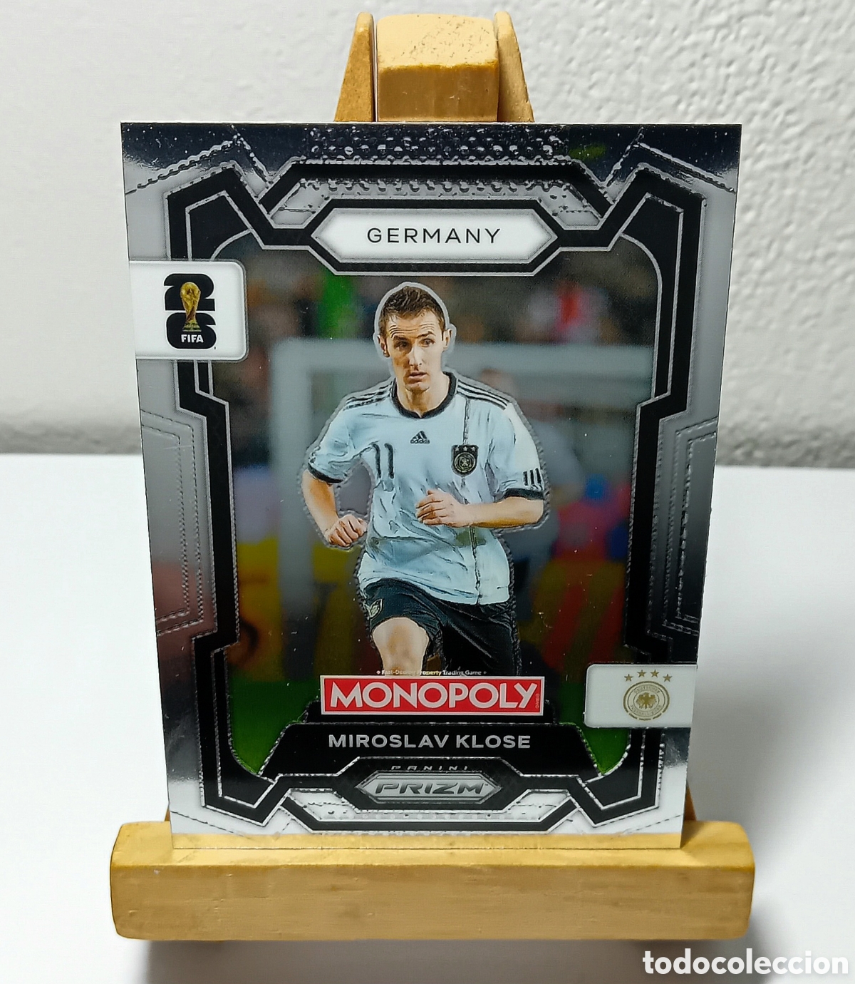 Cromos de F&uacute;tbol: MIROSLAV KLOSE 2026 ALEMANIA MONOPOLY PRIZM PANINI.