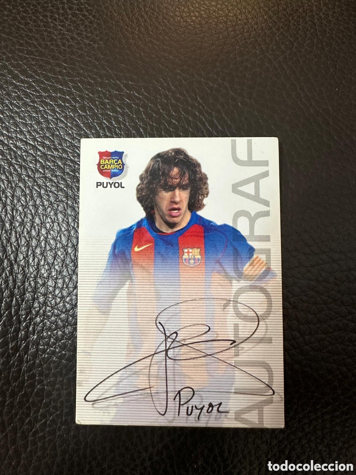 Cromos de F&uacute;tbol: Puyol Colecci&oacute;n Bar&ccedil;a Campi&oacute;