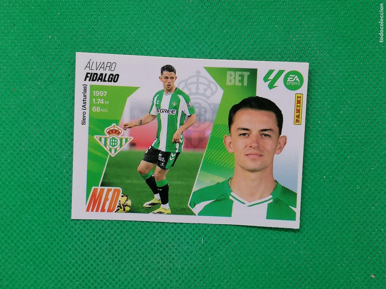 Cromos de F&uacute;tbol: 8 ALVARO FIDALGO BETIS MERCADO INVIERNO ⚽ PANINI LIGA ESTE 25 26 2025 2026 ⚽