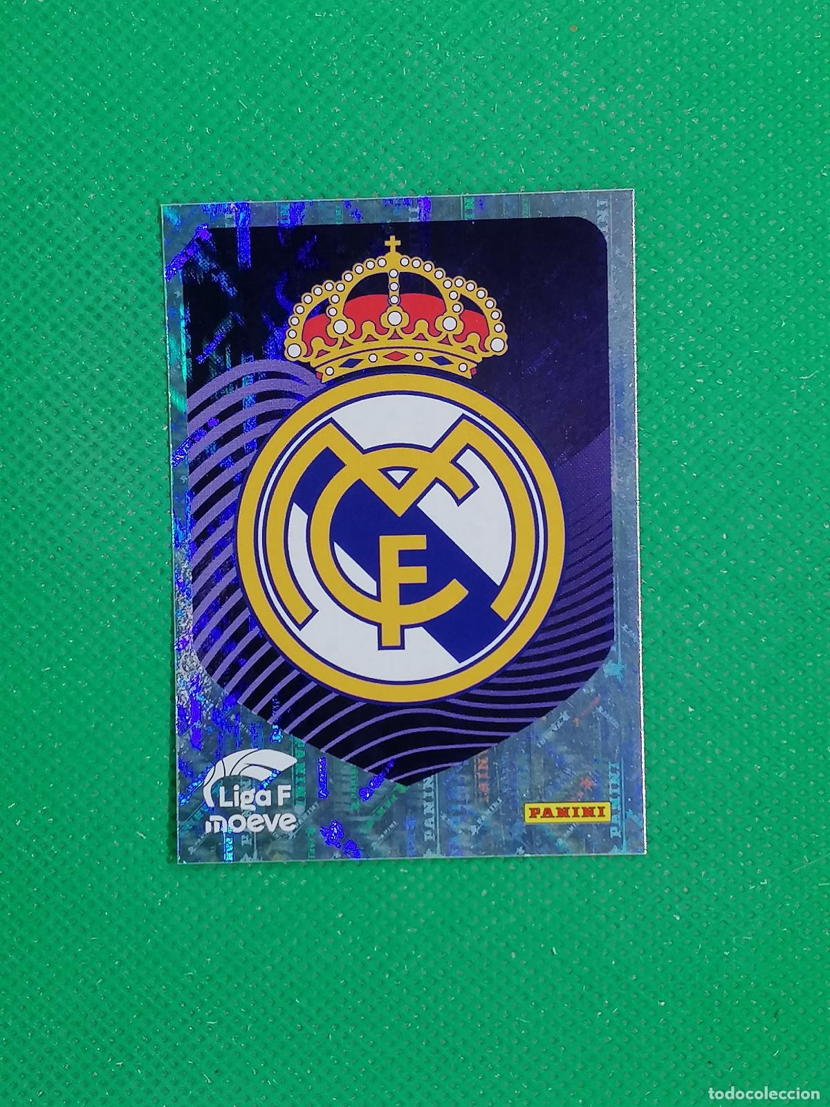 Cromos de F&uacute;tbol: 262 ESCUDO REAL MADRID ⚽ PANINI LIGA FEMENINA F MOEVE 25 26 2025 2026 ⚽