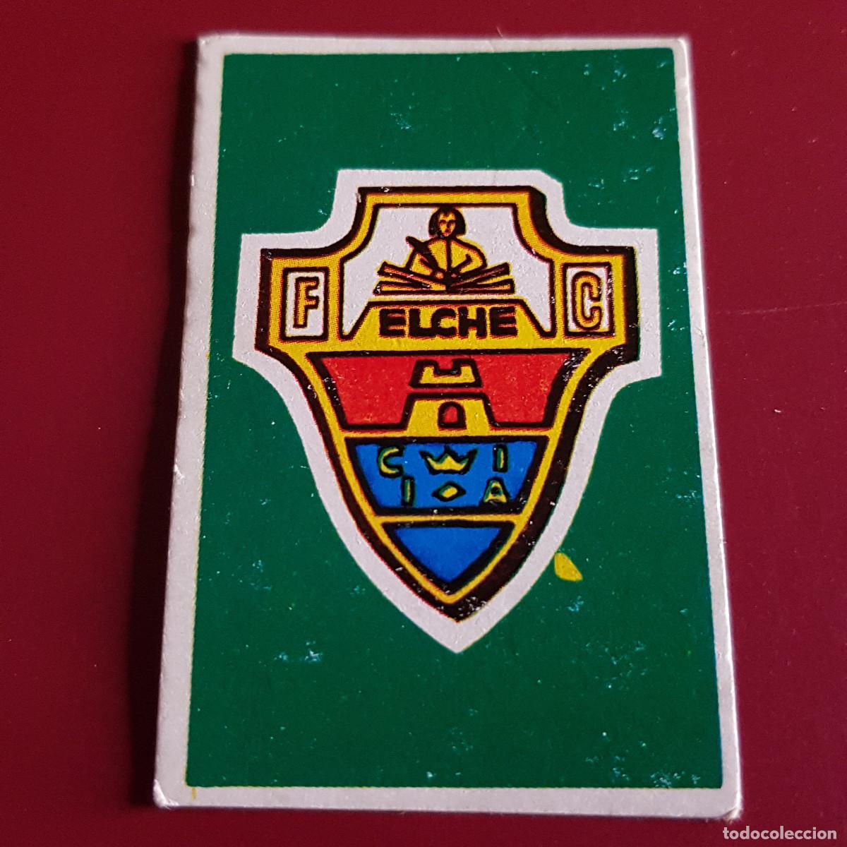 Cromos de F&uacute;tbol: RUIZ ROMERO - CAMPEONATO NACIONAL DE FUTBOL - 1976 1977 - 76 77 - ELCHE - ESCUDO 97 - NUNCA PEGADO