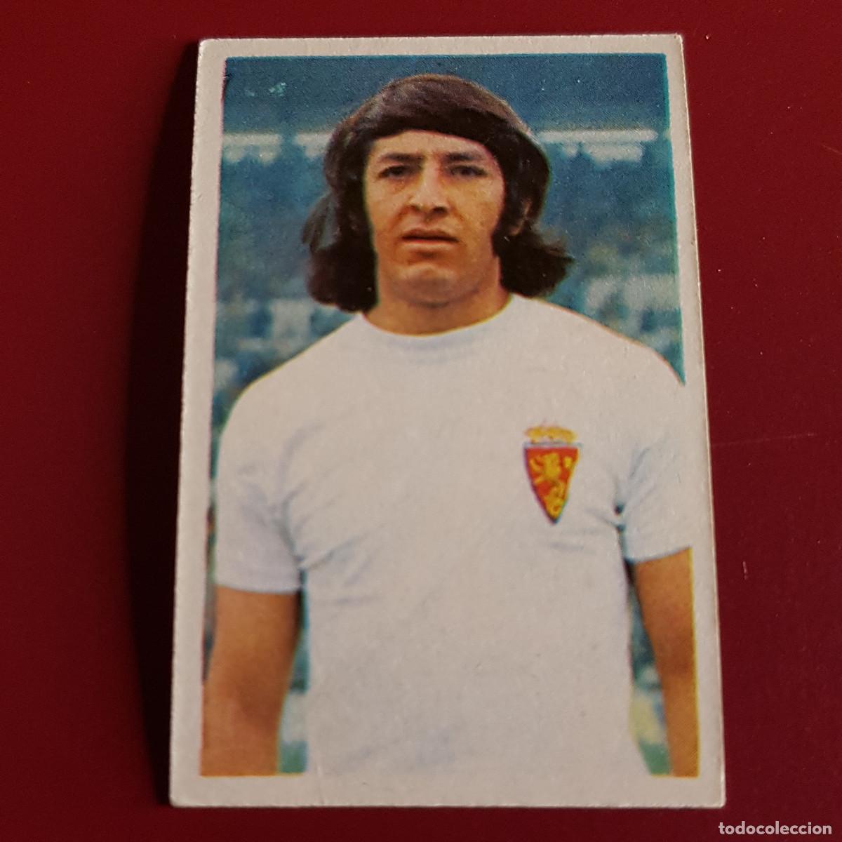 Cromos de F&uacute;tbol: RUIZ ROMERO - CAMPEONATO NACIONAL DE FUTBOL - 1976 1977 - 76 77 - ZARAGOZA - ARRUA 219 NUNCA PEGADO