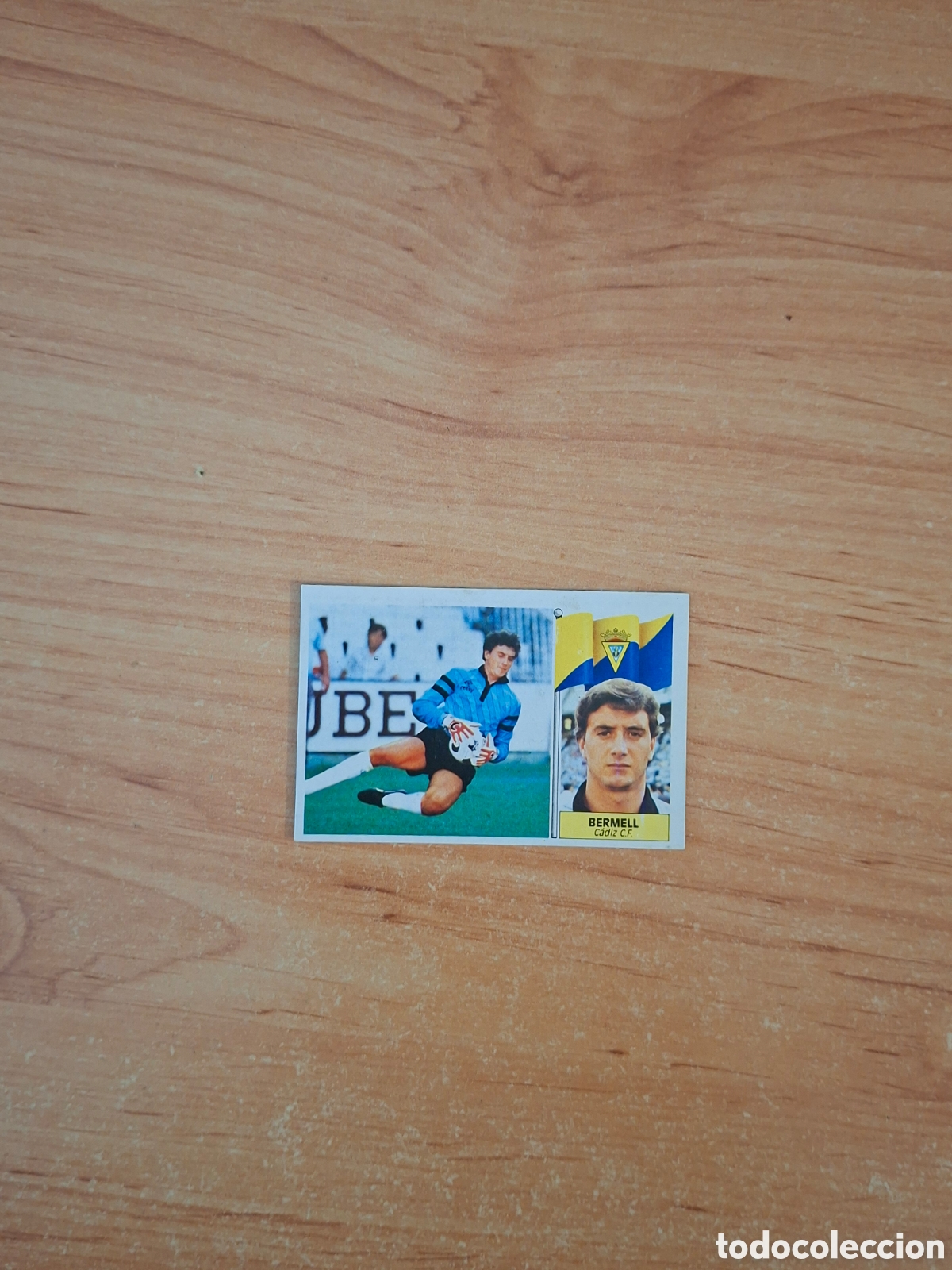 Cromos de F&uacute;tbol: Este 86 87 bermell cadiz 22 fichaje despegado ver fotos