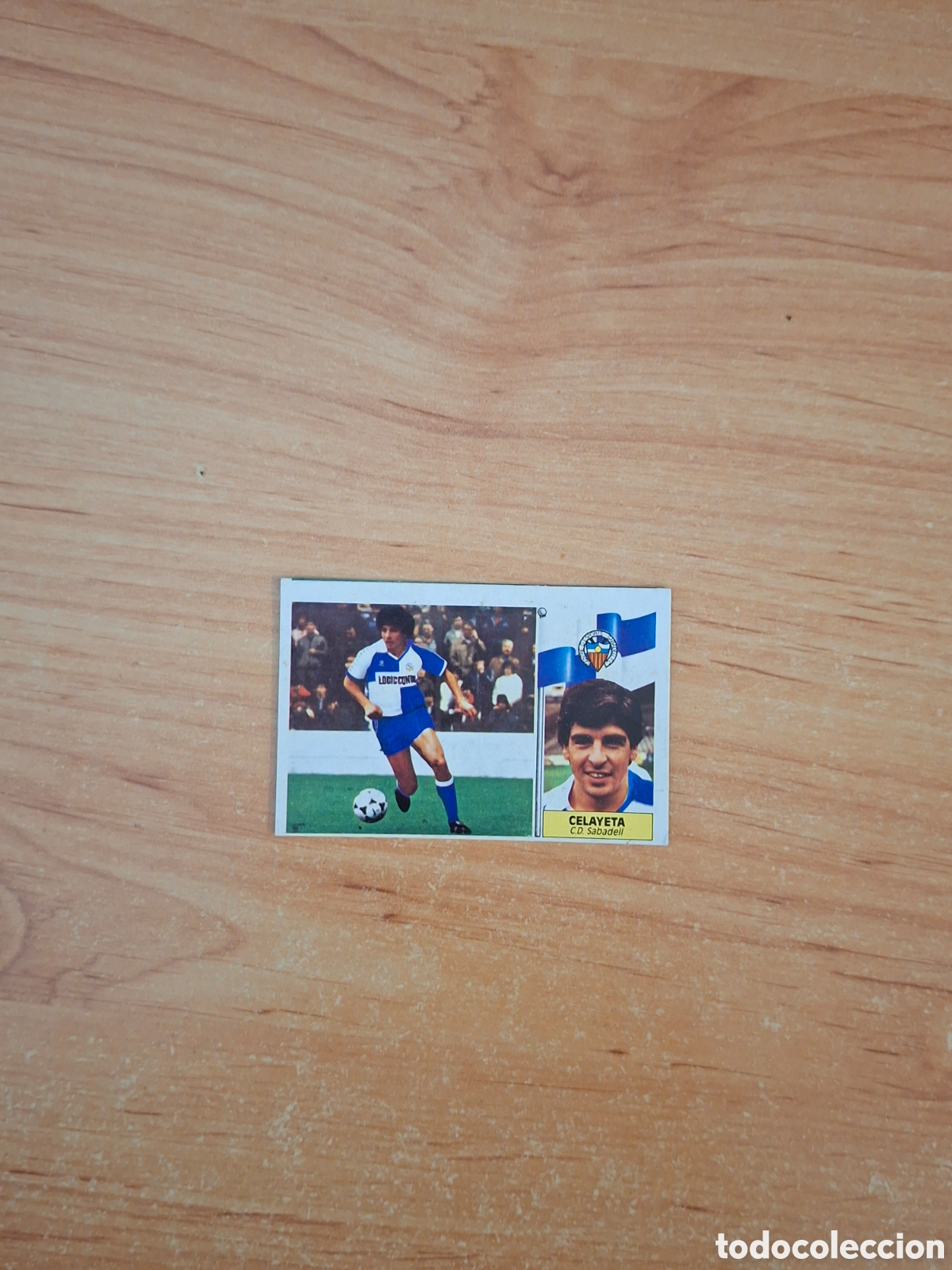 Cromos de F&uacute;tbol: Este 86 87 celayeta sabadell pintado 24 fichaje despegado ver fotos