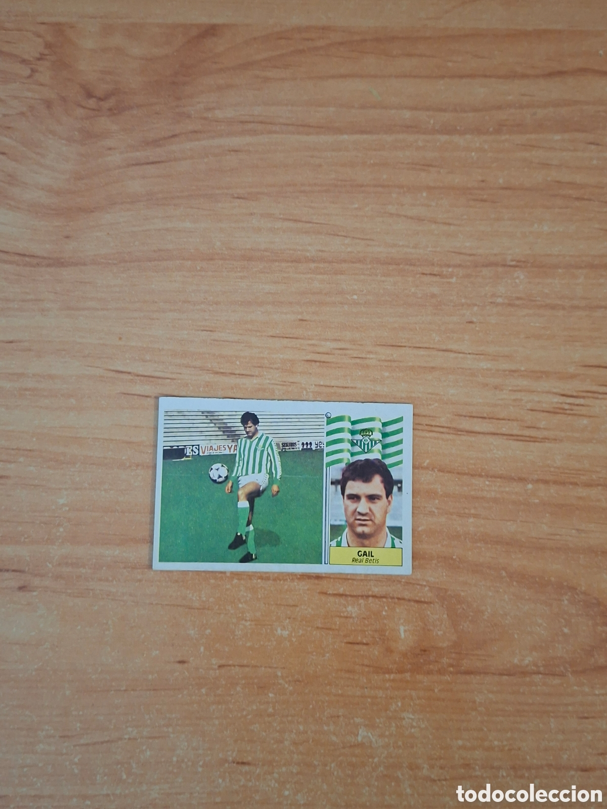 Cromos de F&uacute;tbol: Este 86 87 gail betis 41 fichaje despegado ver fotos