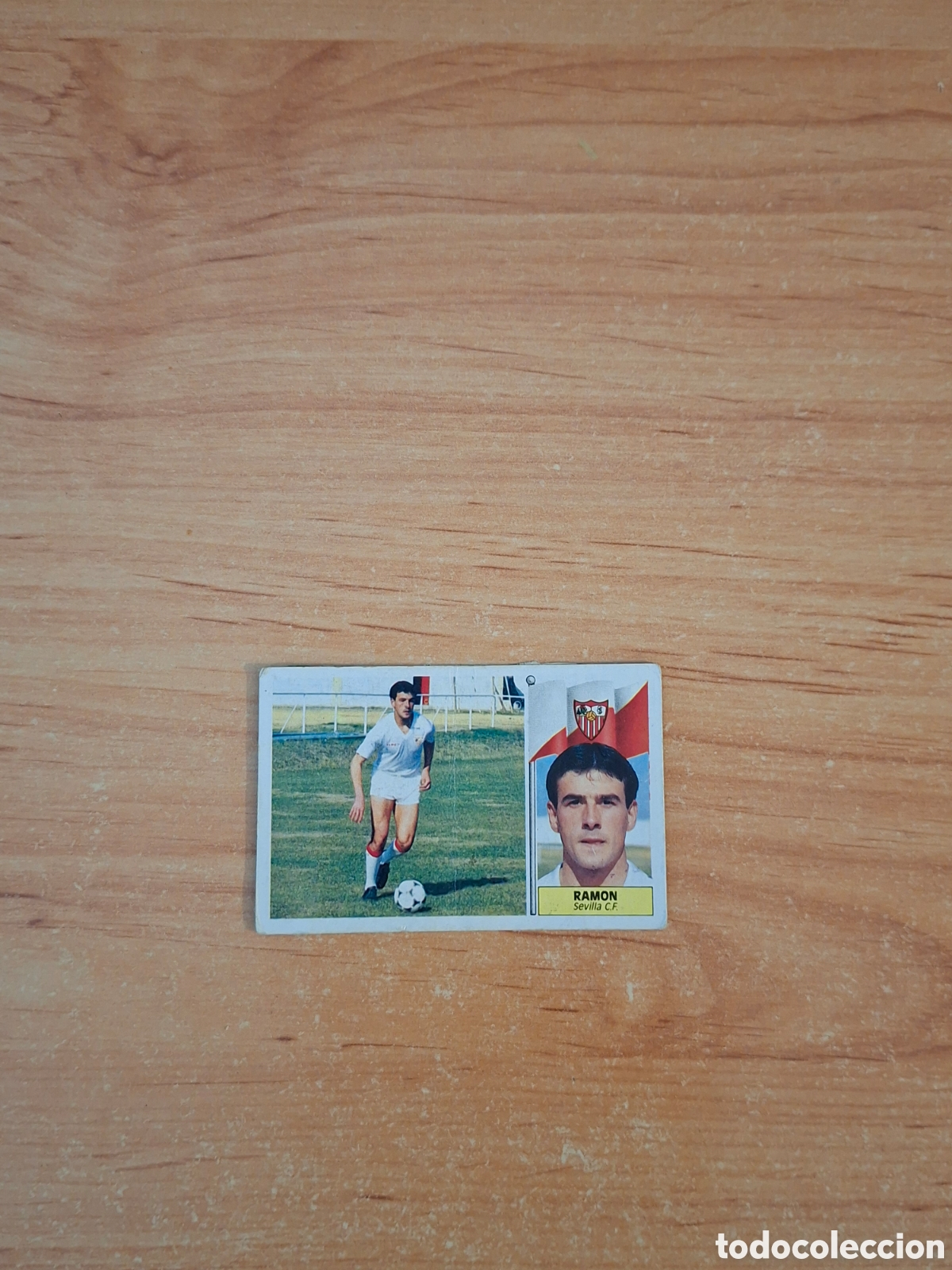 Cromos de F&uacute;tbol: Este 86 87 ramon Sevilla coloca despegado ver fotos