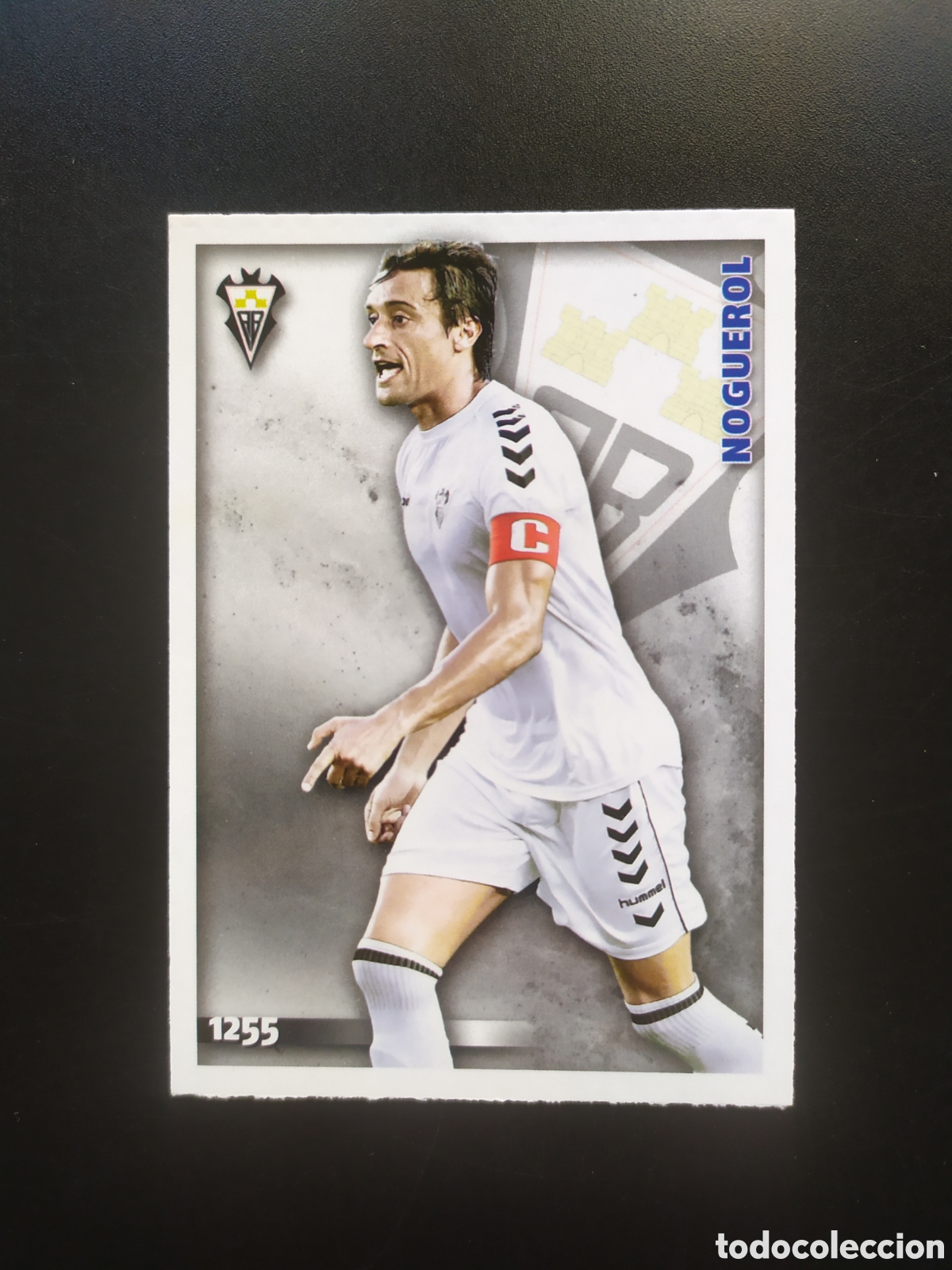 Cromos de F&uacute;tbol: Mundicromo fichas Liga 2014 2015 14 15 Noguerol n&deg; 1255 Albacete
