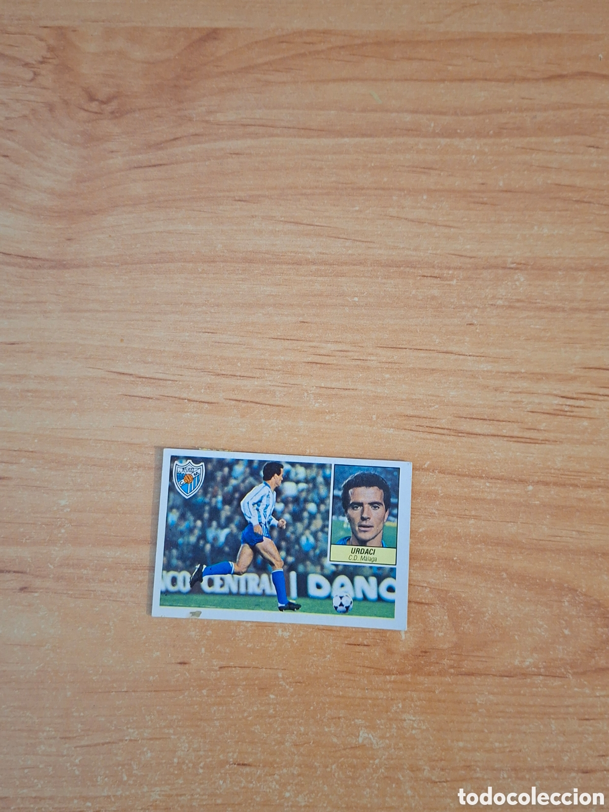 Football Stickers: Este 84 85 urdaci malaga baja despegado ver fotos