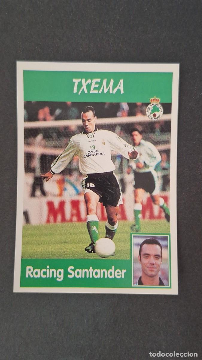 Figurine di Calcio: L2 TXEMA RACING DE SANTANDER 198 PANINI LA LIGA 1997 1998 97 98 NUNCA PEGADO SIN PEGAR