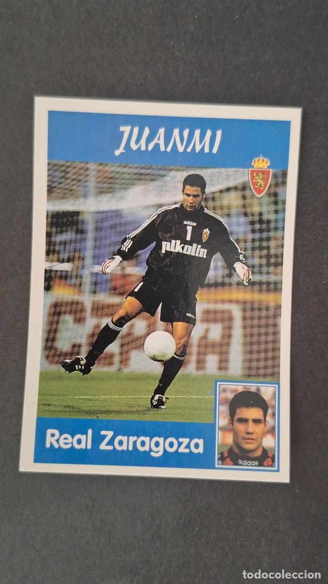 Cromos de F&uacute;tbol: L2 JUANMI REAL ZARAGOZA 224 PANINI LA LIGA 1997 1998 97 98 NUNCA PEGADO SIN PEGAR