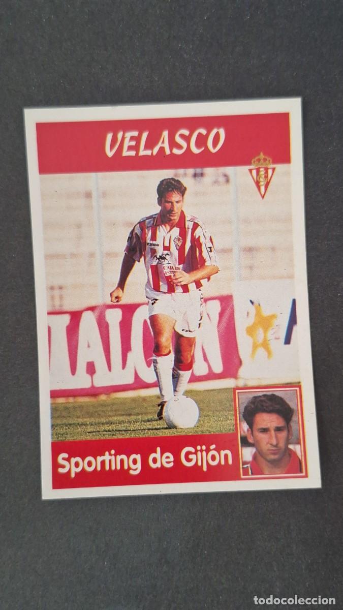 Cromos de F&uacute;tbol: L2 VELASCO SPORTING DE GIJON 226A PANINI LA LIGA 1997 1998 97 98 NUNCA PEGADO SIN PEGAR