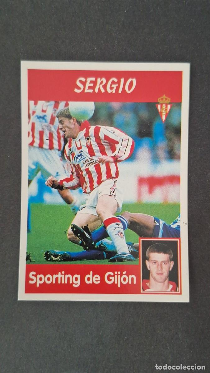 Cromos de F&uacute;tbol: L2 SERGIO SPORTING DE GIJON 227 PANINI LA LIGA 1997 1998 97 98 NUNCA PEGADO SIN PEGAR