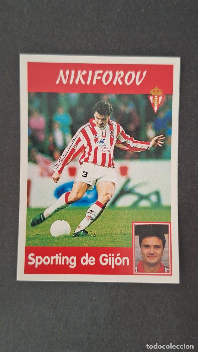 Cromos de F&uacute;tbol: L2 NIKIFOROV SPORTING DE GIJON 228 PANINI LA LIGA 1997 1998 97 98 NUNCA PEGADO SIN PEGAR