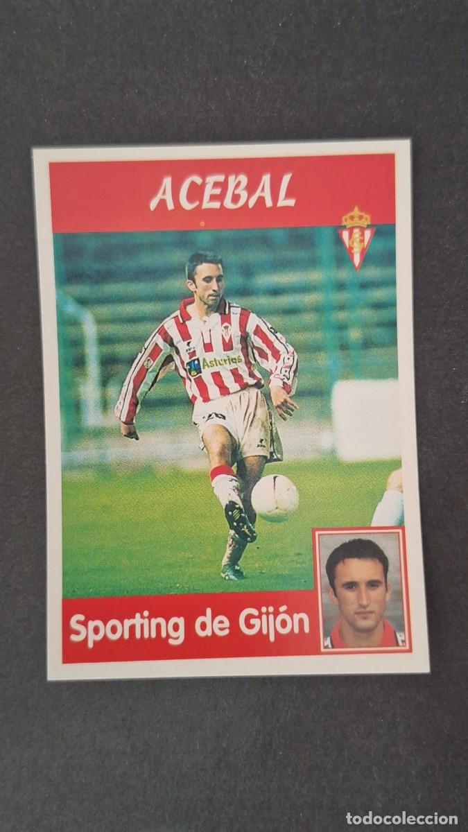 Cromos de F&uacute;tbol: L2 ACEBAL SPORTING DE GIJON 229 PANINI LA LIGA 1997 1998 97 98 NUNCA PEGADO SIN PEGAR