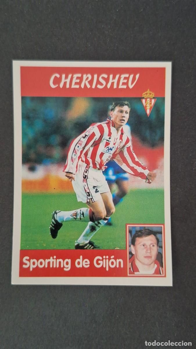 Cromos de F&uacute;tbol: L2 CHERISHEV SPORTING DE GIJON 238 PANINI LA LIGA 1997 1998 97 98 NUNCA PEGADO SIN PEGAR