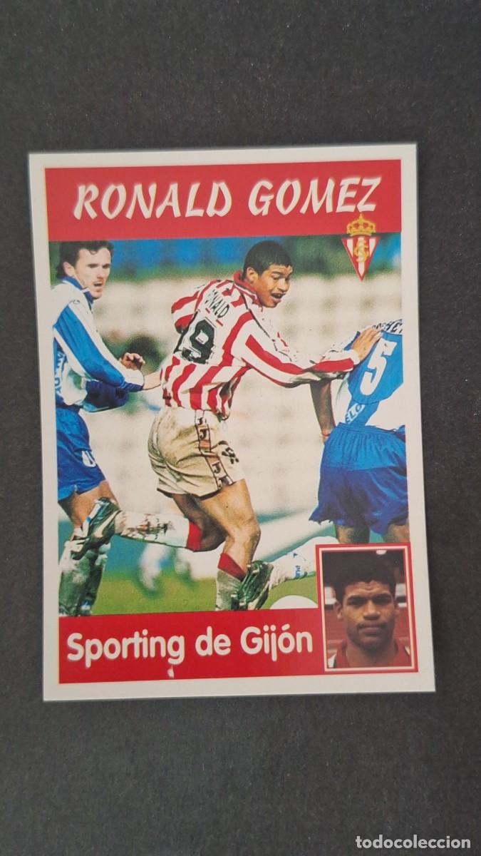 Cromos de F&uacute;tbol: L2 RONALD GOMEZ SPORTING DE GIJON 239A PANINI LA LIGA 1997 1998 97 98 NUNCA PEGADO SIN PEGAR