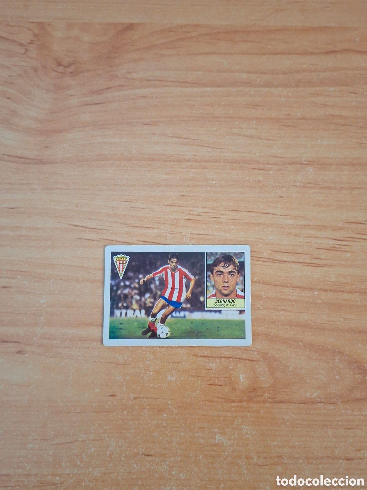 Cromos de Futebol: Este 84 85 bernardo gijon 38 fichaje despegado ver fotos