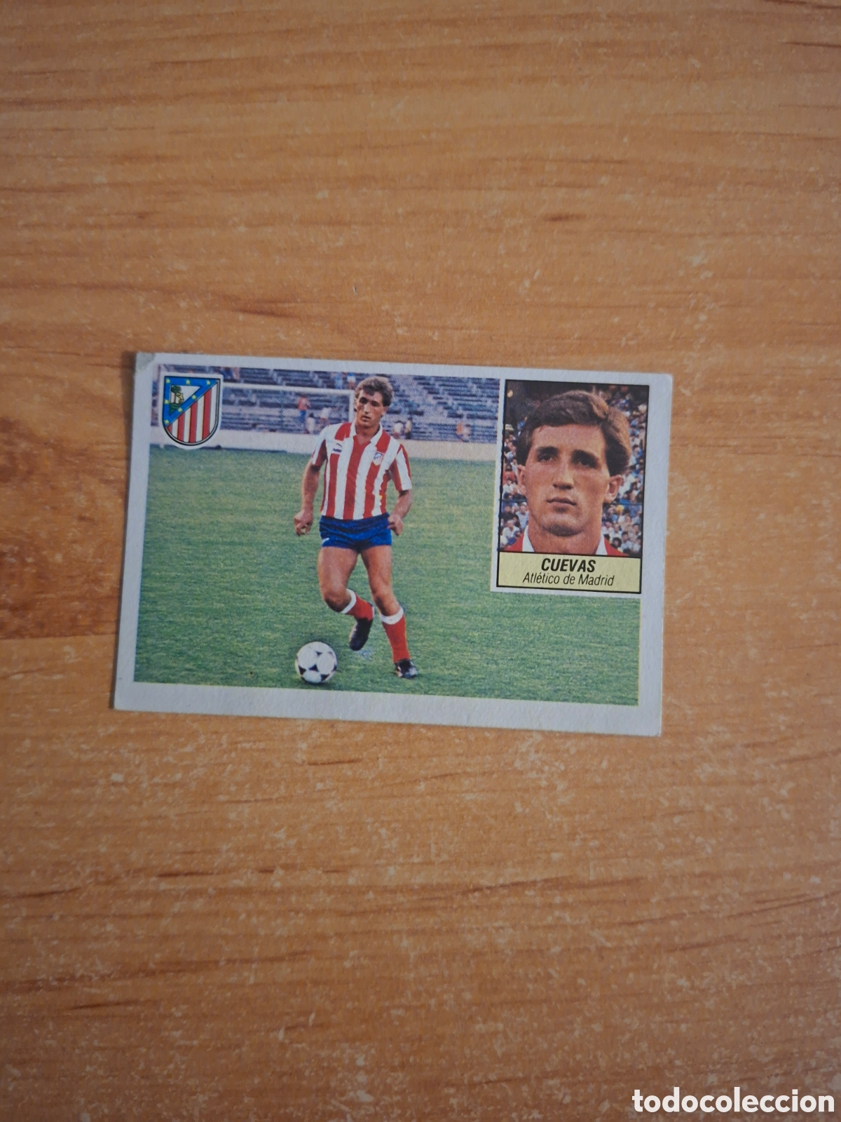 Cromos de Futebol: Este 84 85 cuevas at Madrid 41 fichaje despegado ver fotos