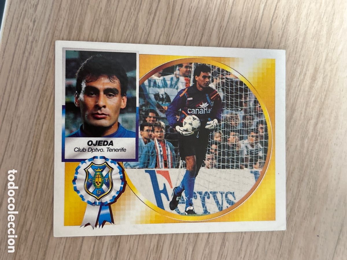 Football Stickers: OJEDA TENERIFE COLOCA LIGA ESTE 1994 1995 94 95 NUNCA PEGADO SIN PEGAR