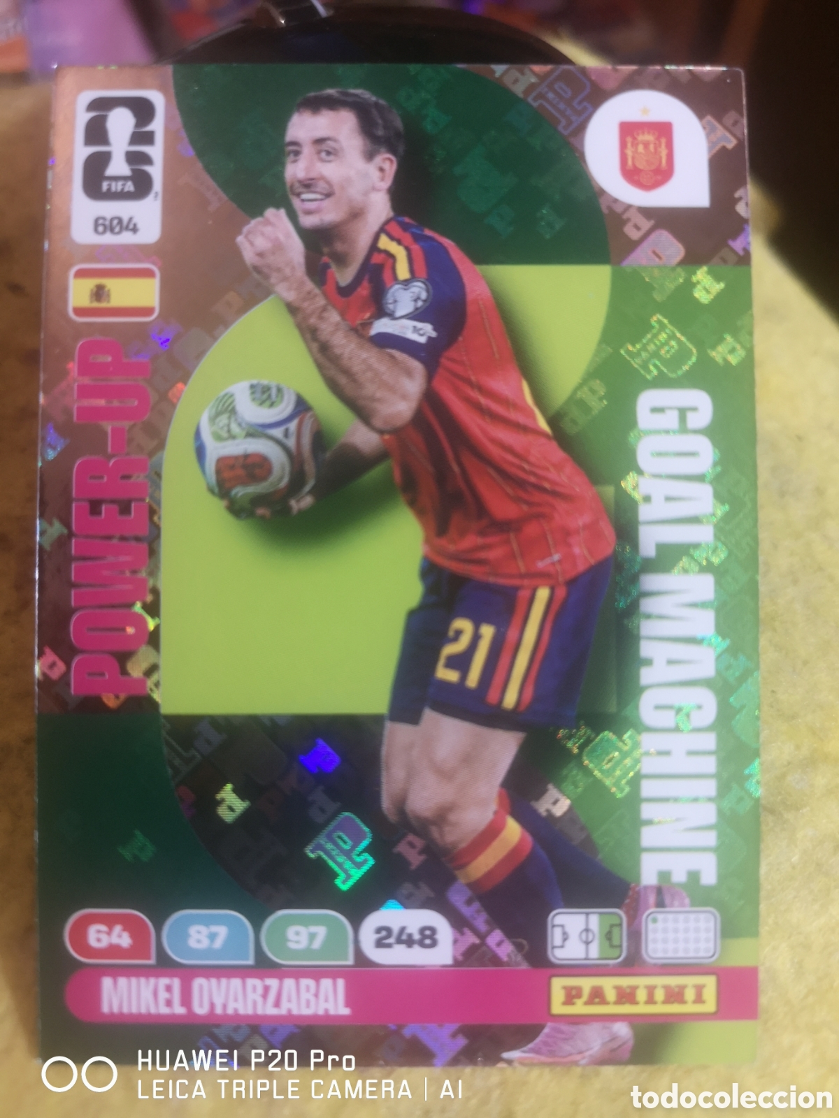 Football Stickers: ADRENALYN XL FIFA WORLD CUP 2026 MIKEL OYARZABAL GOAL MACHINE - ESPA&Ntilde;A 604