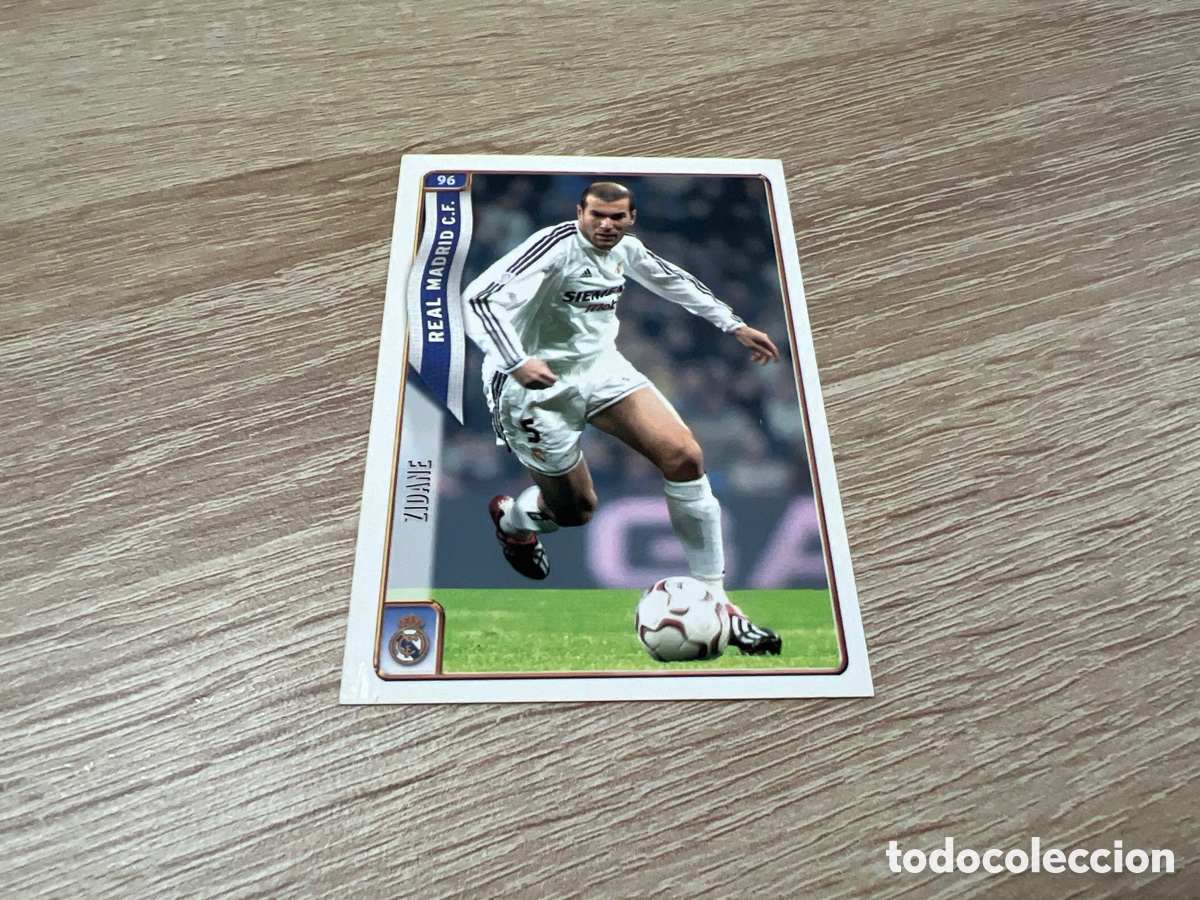 Cromos de F&uacute;tbol: 2005 ZIDANE REAL MADRID N&ordm; 96 MUNDICROMO