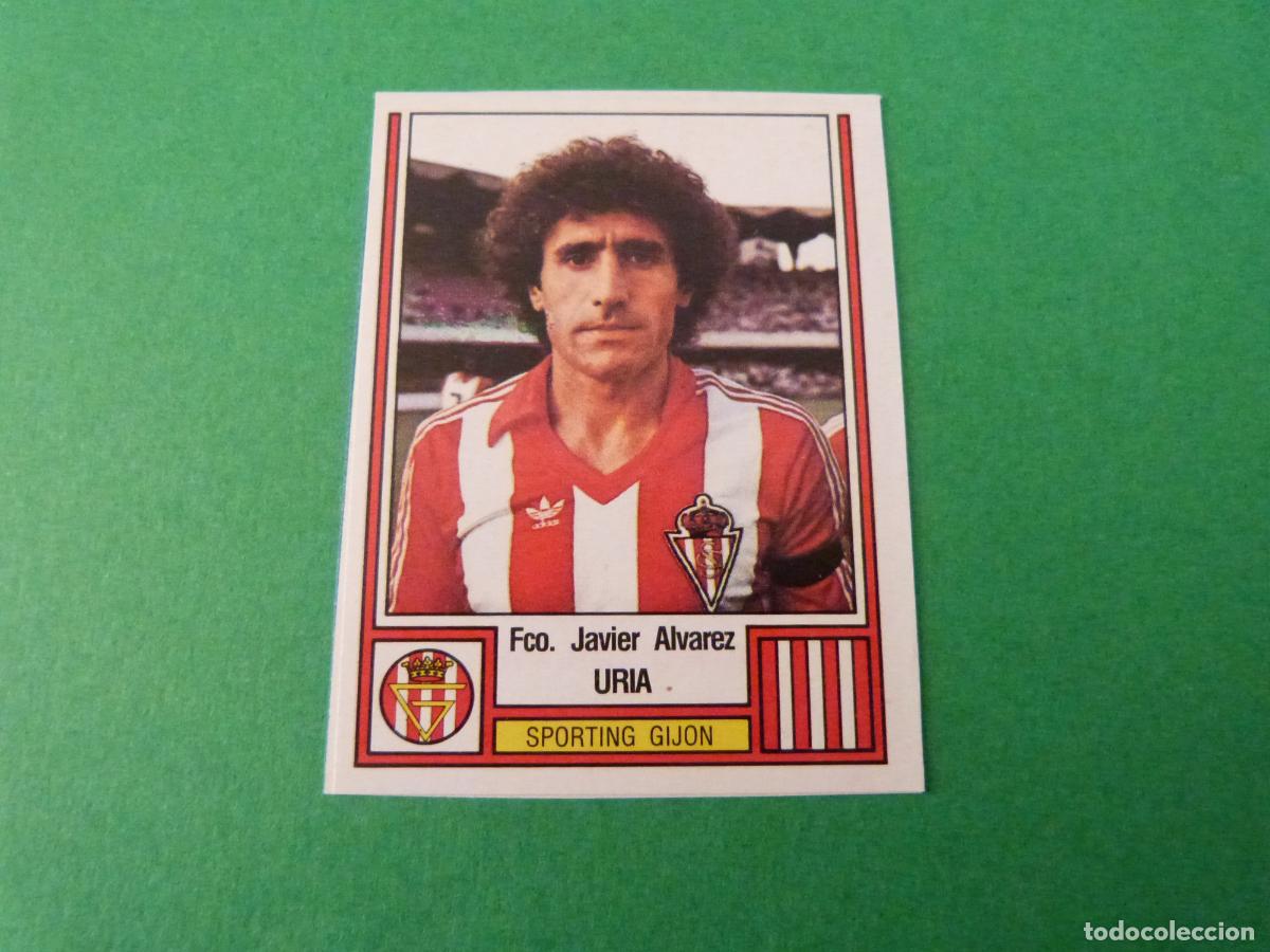 Cromos de F&uacute;tbol: URIA SPORTING GIJON SKOCIK LAS PALMAS RECORTADO N&ordm; 118-130 LIGA FUTBOL 83/1983 FIGURINE PANINI